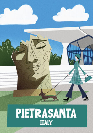 Cartolina Museo Mitoraj