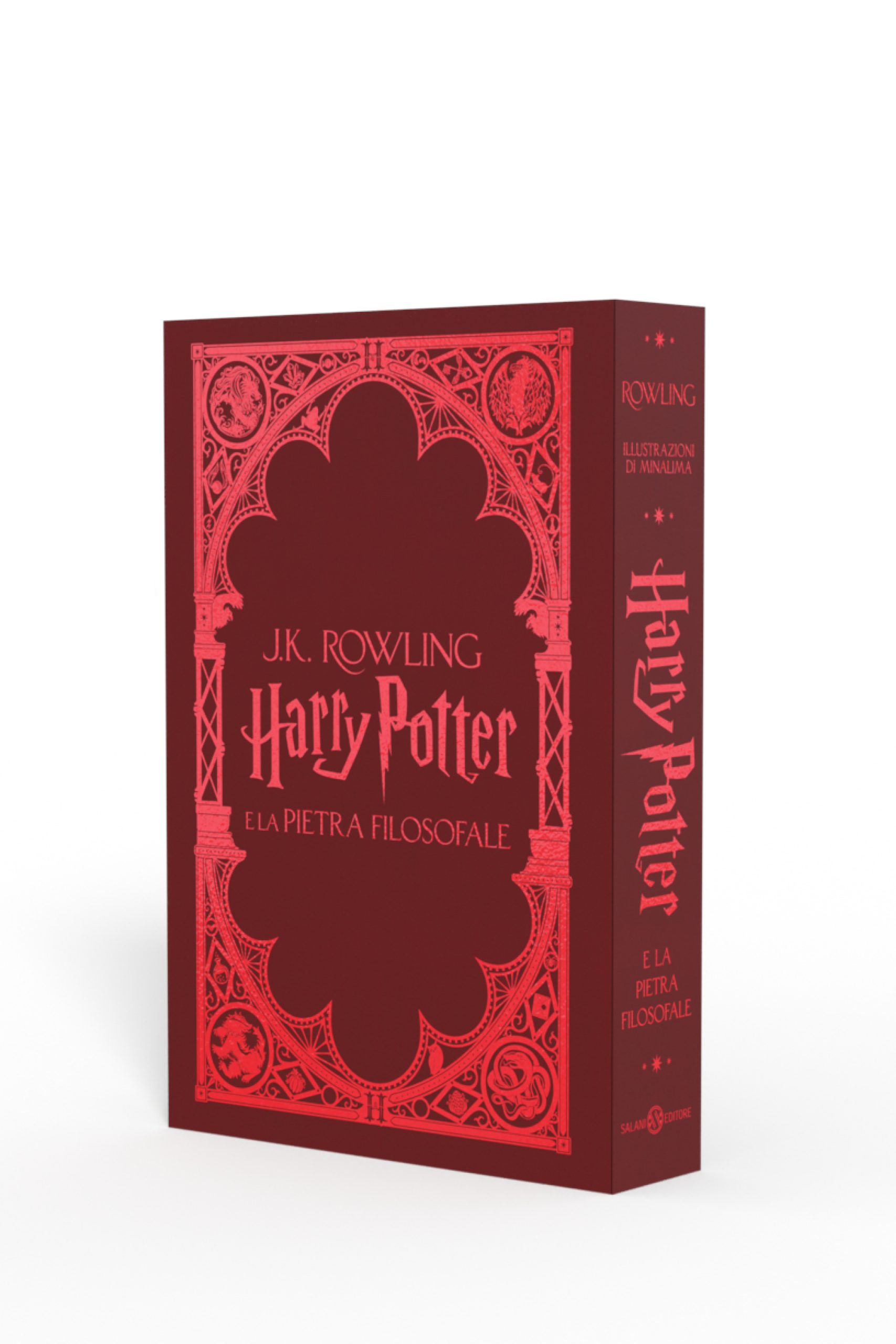 harry potter e la pietra filosofale. ediz. minalima con cofanetto