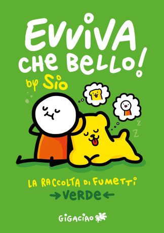 evviva che bello! la raccolta di fumetti. verde